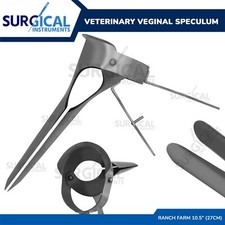 Veterinary Speculum Ranch Farm Equine Instruments 10.5" (27cm) German Grade