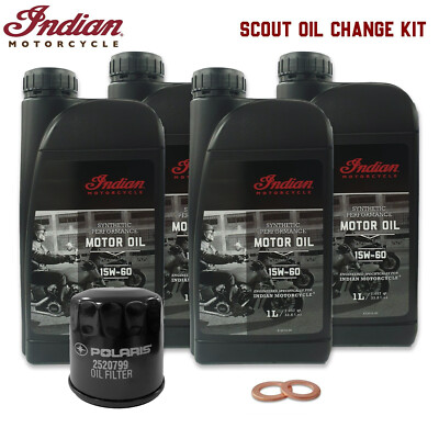 Indian Scout / Scout Sixty / Scout Bobber / Scout Rogue Ölwechsel / Service Kit