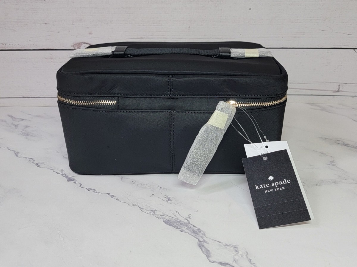 NWOT Kate Spade Chelsea Black 3-Piece Travel Backpack, Cosmetic Bag & Wristlet kate spade backpack handbag for women Chelsea the little  main image 2