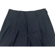 Mens High Waisted HOLLYWOOD Pants - Navy/Wool