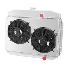 3-row Radiator Shroud Fan For 19611964 Ford F-100250350 Pickup Truck 6164