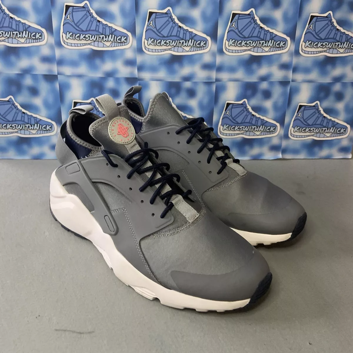 Size 13 Nike Air Huarache Run Ultra Gray 819685 013 eBay