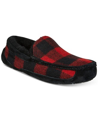 ugg ascot slipper plaid