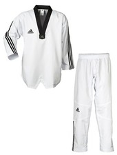 adidas Strój do taekwondo ADI FLEX w paski - Strój do taekwondo - Konkurs Dobok