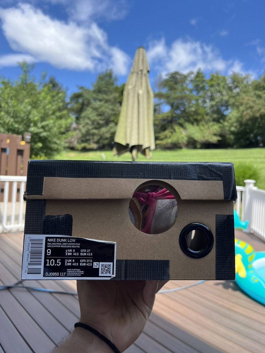 Nike x Off-White Dunk Low 'Lot 17 of 50' DJ0950-117 With Box Size