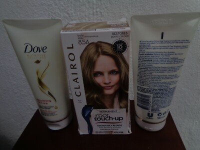 Taubenöl Pflege Conditioner 180ml (X2) + Clairol Wurzel Touch-Up 8,5A