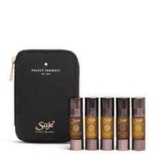 Saje Pocket Farmacy Physical Edition Best Of Saje Remedy Kit Black 4pcs NEW