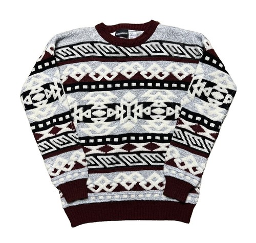 FW23 Supreme Multi Colored Small Box Ribbed Knit Sweater Size