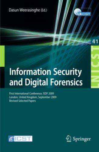 Thumbnail - Information Security And Digital Forensics First International