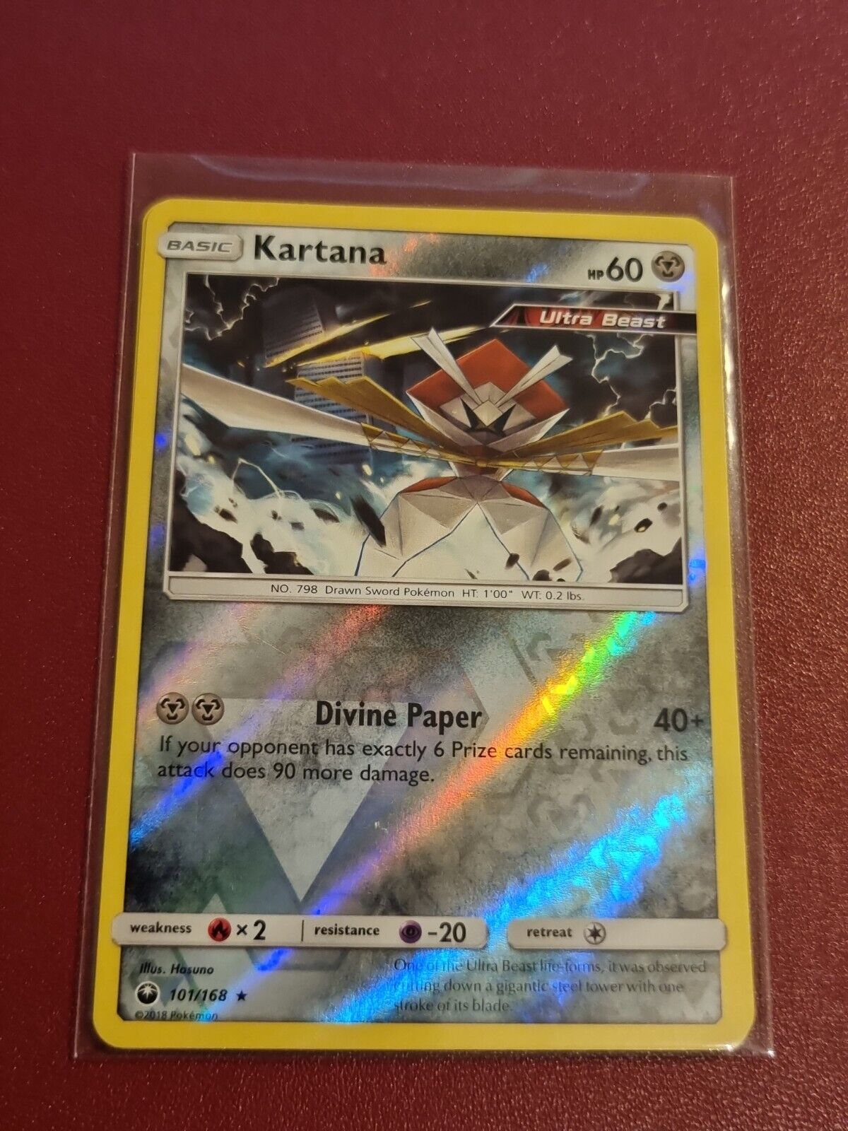 Kartana (101/168) [Sun & Moon: Celestial Storm]