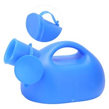 Male Urinal 2000ML Large Capacity Spill Proof Urine Pee Bottle With Lid NEW