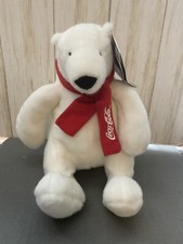 Coca Cola Coke 2007 Plush Polar Bear Animal Collectible