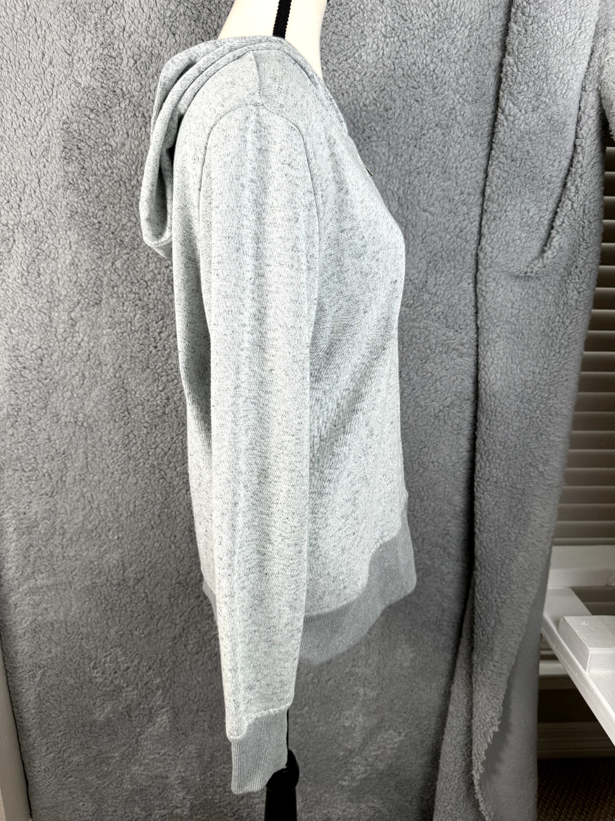VETEMENTS Felpa con cappuccio Hurley donna x grande grigio erica streetwear tempo libero sportiva