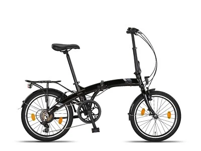 PACTO Three High Quality Folding Bike 27cm Aluminium Frame 20" Aluminium Wheels - Image 1 of 4