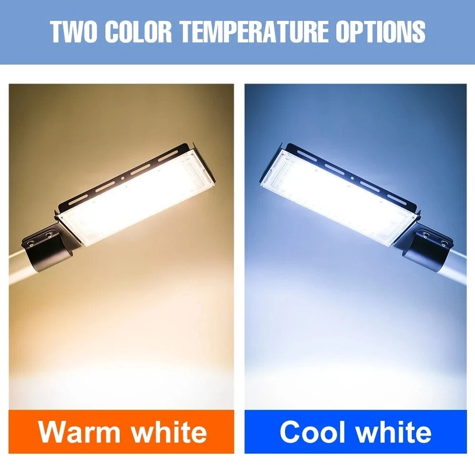 25W 50W 100W 200W LED Flutlicht Scheinwerfer StraßenLampe Außen Garten Im Freien - Bild 4 von 4