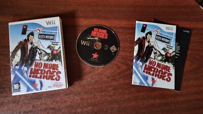 NINTENDO WII - NO MORE HEROES #G141 CIB