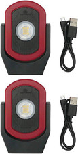 MXN00810 Workstar Cyclops USB-C Rechargeable LED Work Light, Pack of 2 Lights