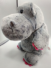 Aurora Hippo Plush Gray San Diego Zoo Safari Park Super Soft House Hippo