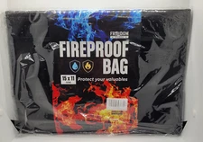 Freedom FireProof Document Money Bag 15X11 Protect Your Valuables Double Seal
