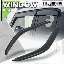 Window Visor Shade Vent Wind Rain Deflector Guard fit 07-10 Dodge Sprinter,2pc