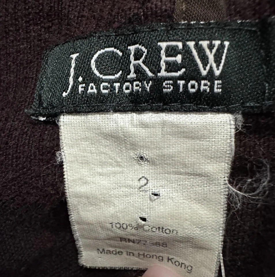 J Crew Blazer женщин 4 коричневый вельветовая куртка две пуговицы длинным рукавом 100% хлопок - Изображение 3 из 4