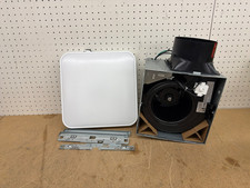 Commercial Electric 130/160 CFM Square Bathroom Exhaust Fan w LED Night Light