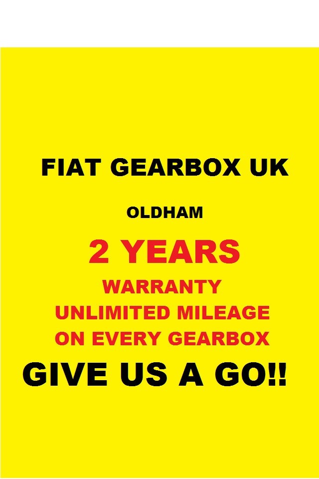 FIAT 500 1.O HYBRID GEARBOX 6 SPEED  / RECONDITIONED /  2 YEARS WARRANTY