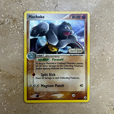 Nintendo Pokémon TCG Machoke 39/92 EX Legend Maker Reverse Holo EN 2006