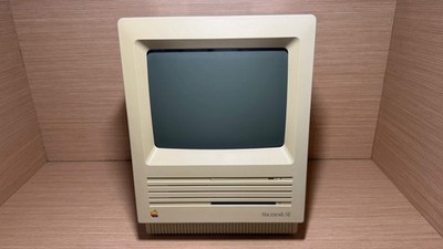 READ INFO - Apple Macintosh SE Computergehäuse und Display (NO BOARD INCLUDED)