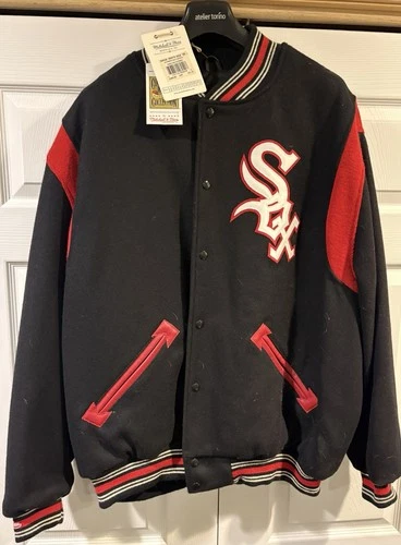 Mitchell & Ness Jacket Men’s 2XL 1959 New Wool Cooperstown MLB Chicago White Sox - product listing photo