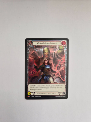 FAB: Super Slam - Outside Interference (Extended Art) - SUP066 - Cold Foil