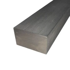 1-1/2" x 2-1/2" x 12", 304 Stainless Steel Flat Bar, HRAP