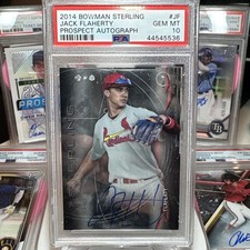 2014 Bowman Sterling Jack Flaherty, Prospect Autograph  PSA 10￼