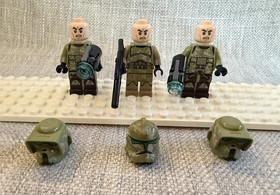 LEGO Star Wars Kashyyyk Trooper 41st Elite Clone Camo Scout Minifigures 75035