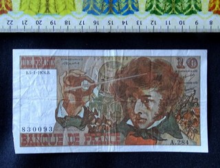 ( FR 2.00 ) Billet FRANCE 10 francs Berlioz Année : 1976 .