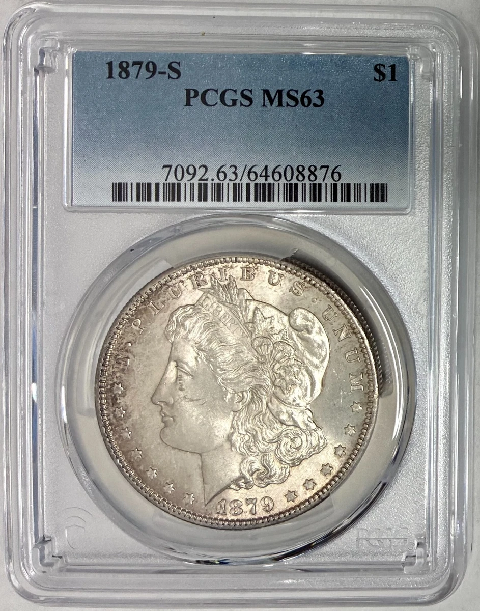 1879 Grade MS 63 Morgan US Dollars for sale | eBay
