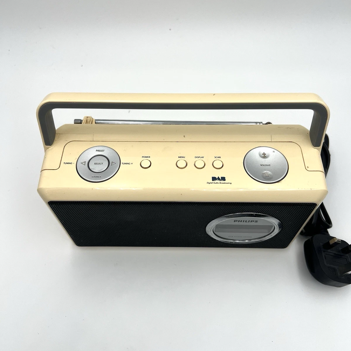 Philips Radio AE5000/05 Amarillo Portátil DAB FM Radio Digital Funciona