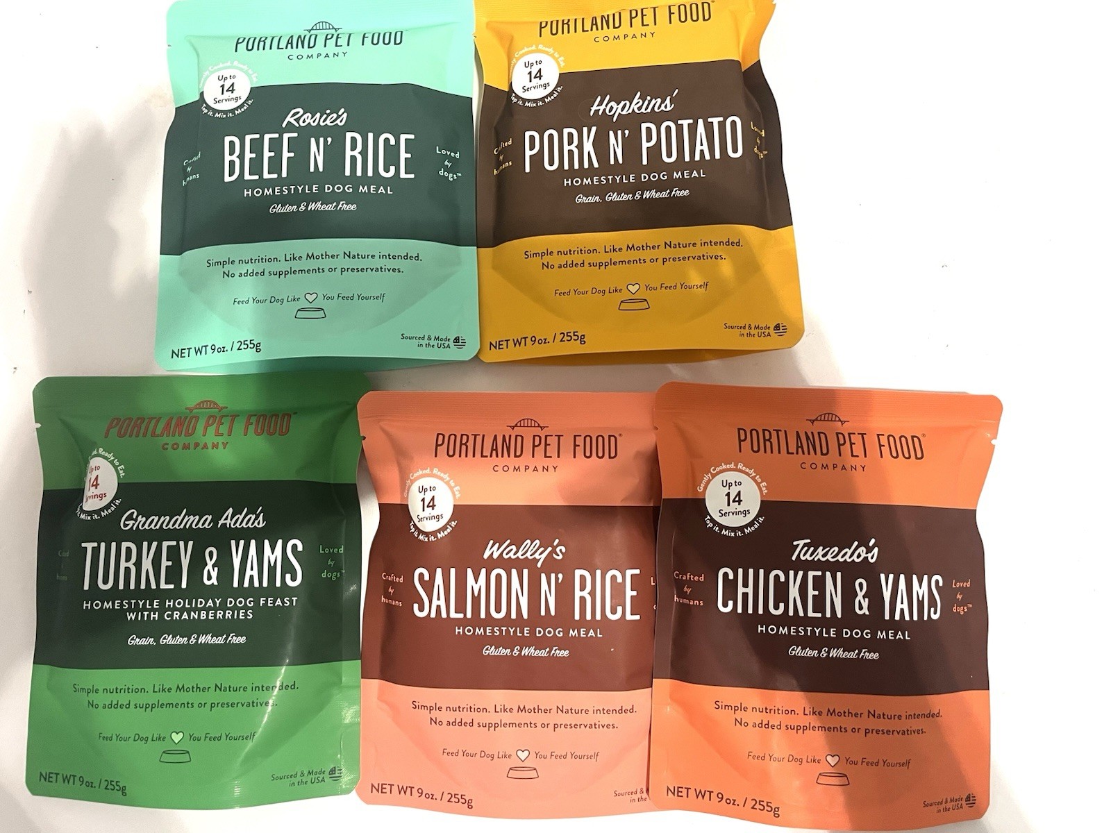 Company Fresh Dog Food Pouches (5 Variety Packs)