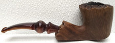 VTG.  RANDY WILEY UNIQUE HANDMADE #88 #9 Wood Tobacco Pipe Made In The USA