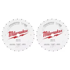 6-1/2 In. X 24-Tooth Framing Circular Saw Blade (2-Pack)