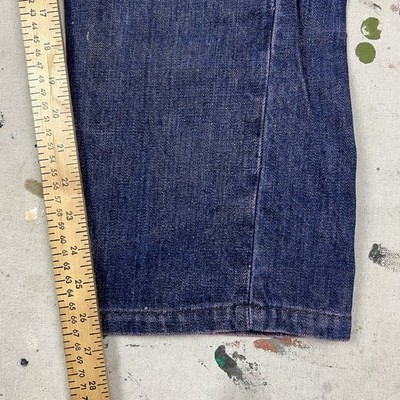 Vintage 50s Foremost Penneys Selvedge Overdyed Denim Jeans Mens