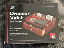 Mundi Dresser Valet With Drawer Color Mahogany - New In Box - Free Ship