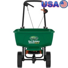 Edgeguard Dlx Broadcast Spreader Lawn Care Fertilizer Grass Seed Ice Melt New