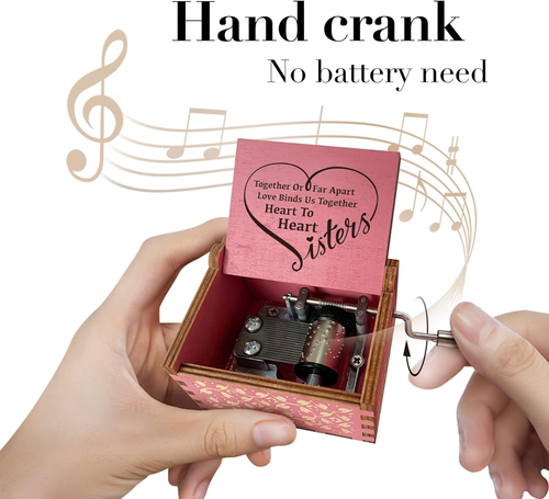 Sister Gifts from Sister Music Box, for Sisters Birthday,You are My Sunshine Han - 第 2/12 張圖片