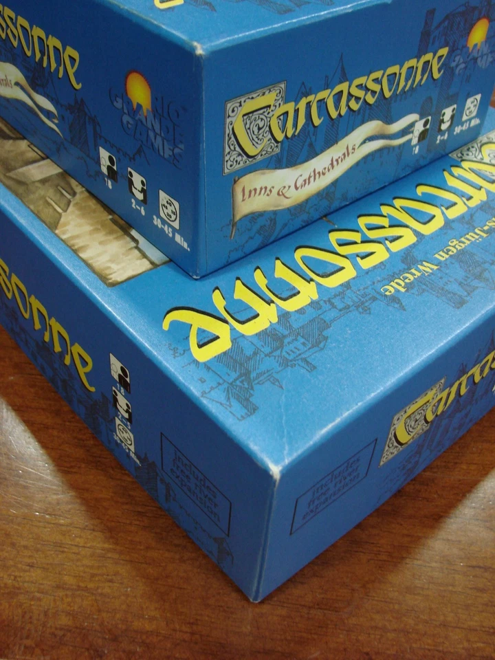 Carcassonne Board Game Rio Grande 2000 Inns & Cathedrals 2002 Complete Expansion - Image 4 of 4