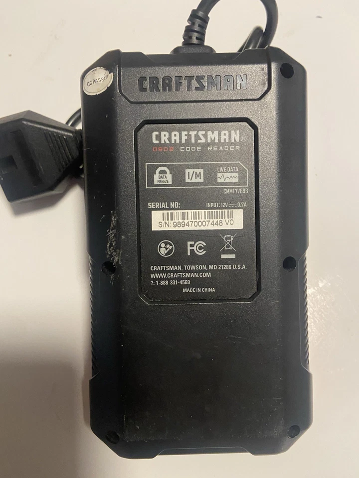 Lector de códigos Craftsman 0802 Foto 3 de 3