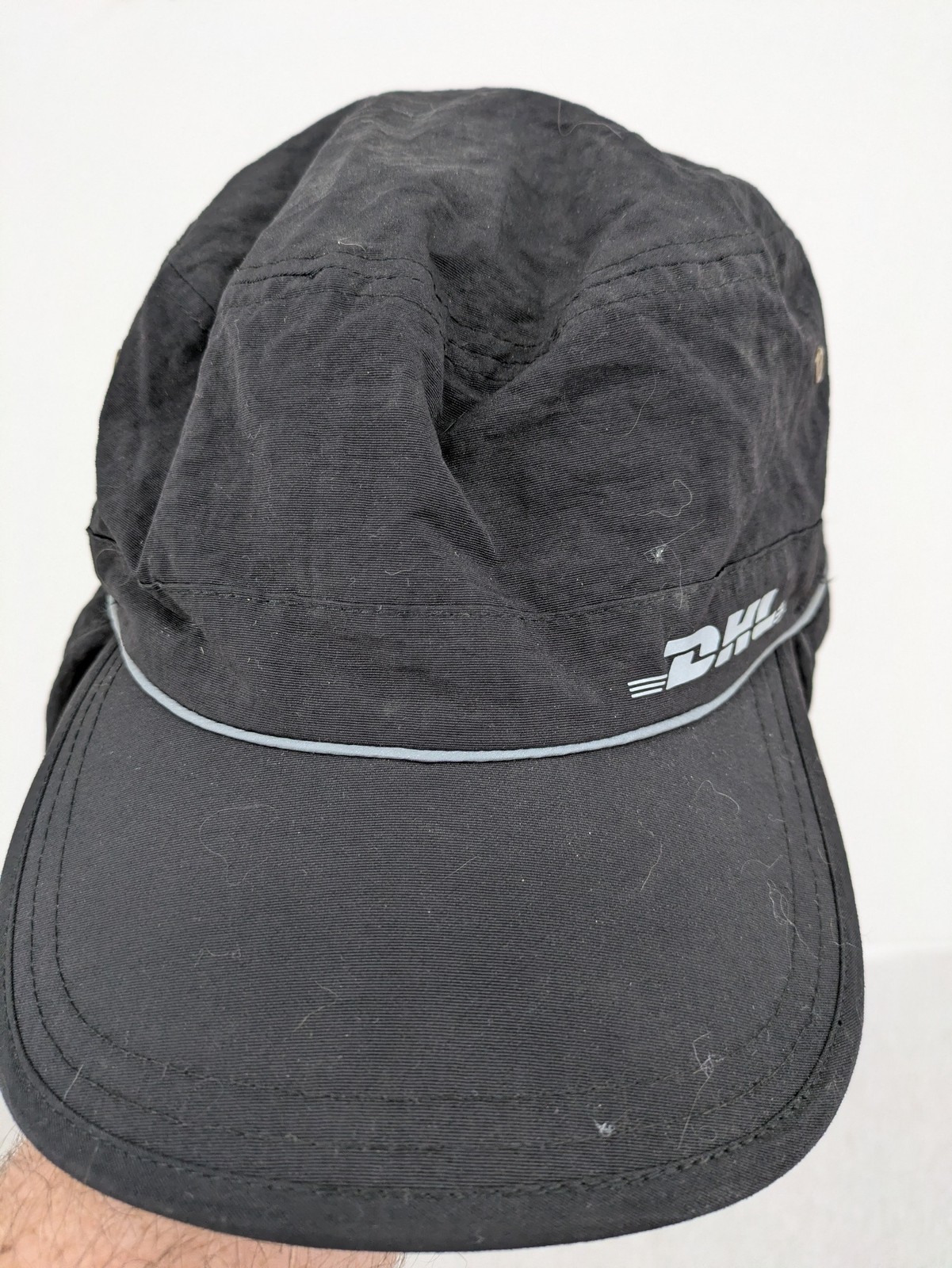 DHL Wintermütze Kappe Ohrenklappen Fleece Futter Arbeitsmütze schwarz image 8
