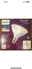 Philips “WIZ” Smart Wi-Fi  LED 120-Watt PAR38 Full Color Floodlight Light Bulb