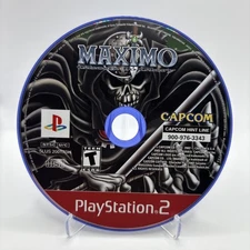 Maximo: Ghosts to Glory (PS2 / Playstation 2) Tested Disc