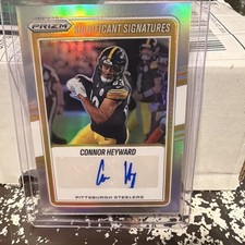 2025 Panini Prizm Connor Heyward Auto Significant Signatures SSI-COH Steelers